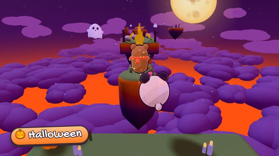 Halloween level under a full moon