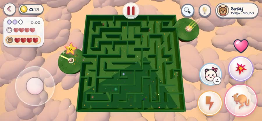 Bhool-Bhulaiyaa hedge maze level